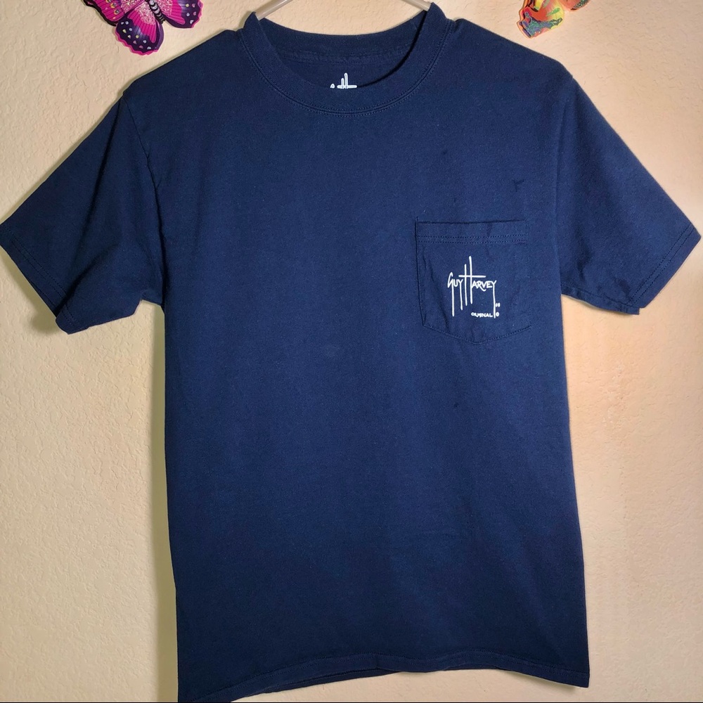 Guy Harvey Original Fish Fry T-Shirt, Small, pre-owned